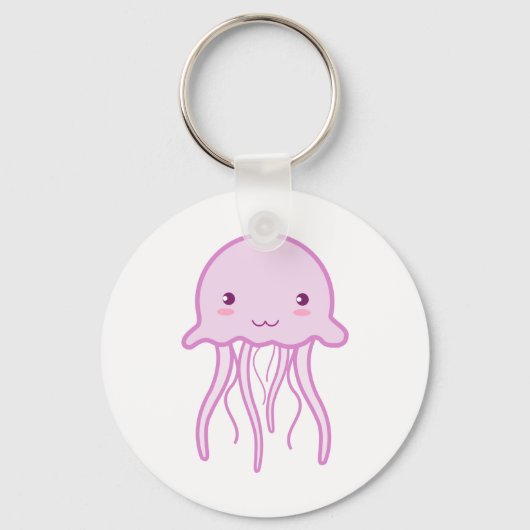 Roze kreupelvis sleutelhanger (Voorkant)