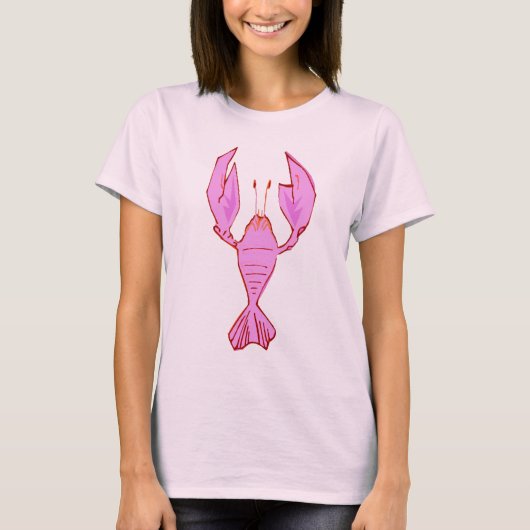 Roze kreupelvis t-shirt (Voorkant)