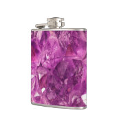 Roze kristallen heupfles (Links)