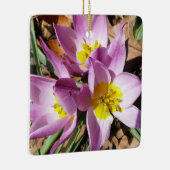Roze krokodilentekoraal keramisch ornament (Rechts)