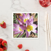 Roze krokodilentekoraal servetten (Insitu)