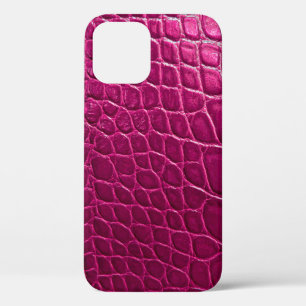 Roze krokodille huidtextuur Case-Mate iPhone case