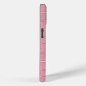 Roze Krokodillenleren Esthetiek Case-Mate iPhone Case (Achterkant / Rechts)