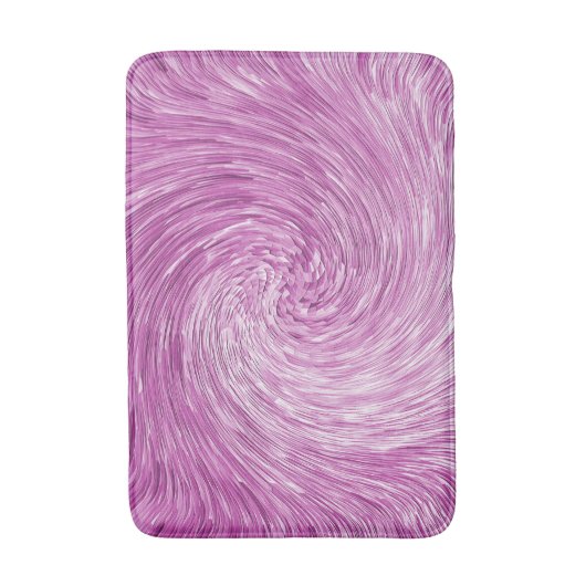 Roze Kronkel.... Badmat (Voorkant Verticaal)