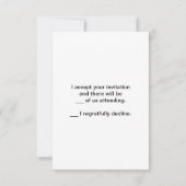 Roze kronkelingen en Eiffeltoren Kaart (Achterkant)