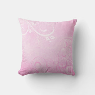 Roze kronkels kussen