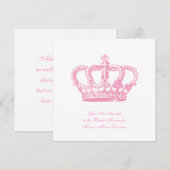 Roze Kroon Kaart (Voorkant / Achterkant)