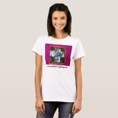 roze kroon, www.SterlingMuse.com T-shirt (Voorkant volledig)