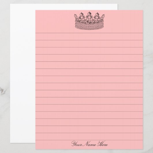 Roze kroonbakkerij (Voorkant / Achterkant)