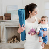 Roze kroongelukkige moeders dag Vrouwen Tanktop