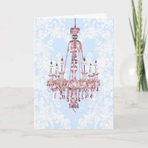 Roze kroonluchter Kaarten