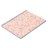 Roze Kruipers Bloemendesign Notitieboek (Linkerzijde)