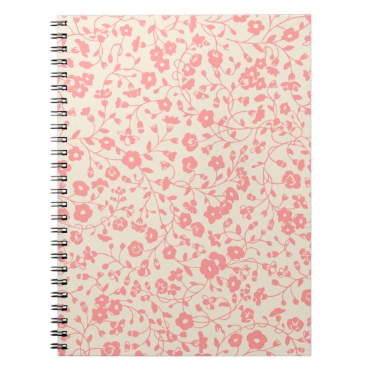 Roze Kruipers Bloemendesign Notitieboek (Voorkant)
