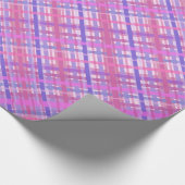 roze kruis cadeaupapier (Hoek)