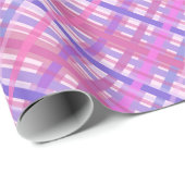 roze kruis cadeaupapier (Rol Hoek)