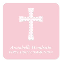 Roze Kruis Meisjes Eerste Communie
