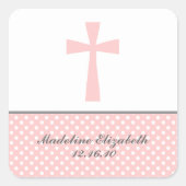 Roze Kruis Stickers (Voorkant)