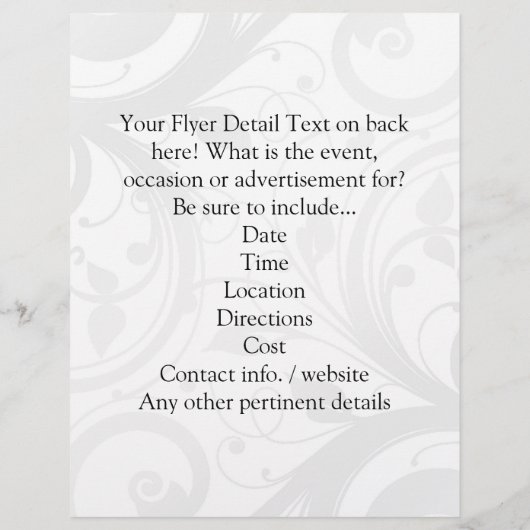 Roze kruis/wervelkolom flyer (Achterkant)