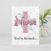 Roze kruis/wervelkolom kaart (Staand voorkant)