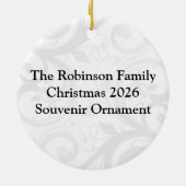 Roze kruis/wervelkolom keramisch ornament (Achterkant)