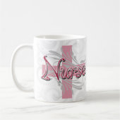 Roze kruis/wervelkolom koffiemok (Links)