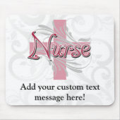 Roze kruis/wervelkolom muismat (Voorkant)