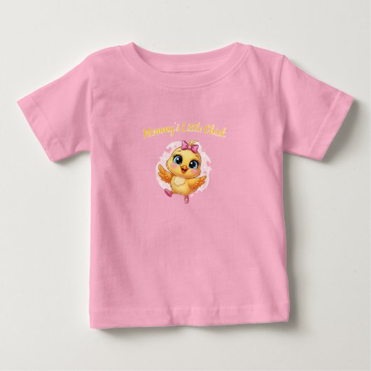 Roze Kuiken Met Strik Patroon (Voorkant)