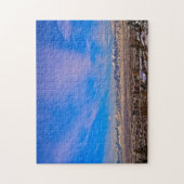 Roze kuisde hemel boven Salt Lake City, Utah Puzzl Legpuzzel (Verticaal)