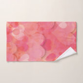 Roze kunstdromen bad handdoek (Handdoek)