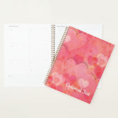 Roze kunstdromen planner (Display)