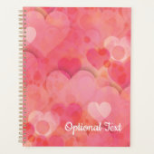 Roze kunstdromen planner (Voorkant)
