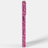 Roze kunstleder Case-Mate iPhone case (Achterkant / Rechts)