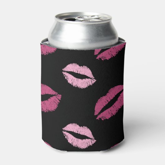 Roze Kusjes Blikjeskoeler (Blikje Voorkant)