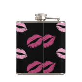 Roze Kusjes Heupfles (Achterkant)