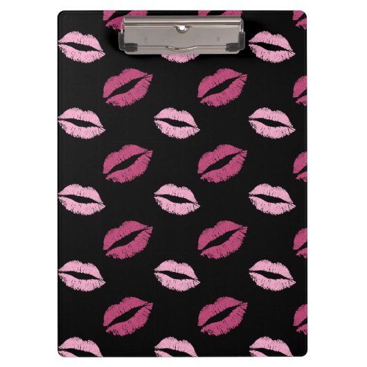 Roze Kusjes Klembord (Voorkant)