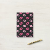 Roze Kusjes Post-it® Notes (Op bureau)