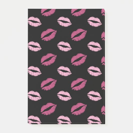 Roze Kusjes Post-it® Notes (Voorkant)
