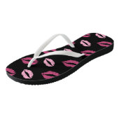 Roze Kusjes Teenslippers (Schuin)