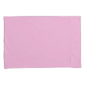 Roze Kussen Bijpassende Kawaii Eenhoorn Kussensloop (Voorkant-Rechts)