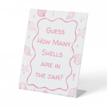 Roze Kust Strand Baby Shower Raad Hoeveel 