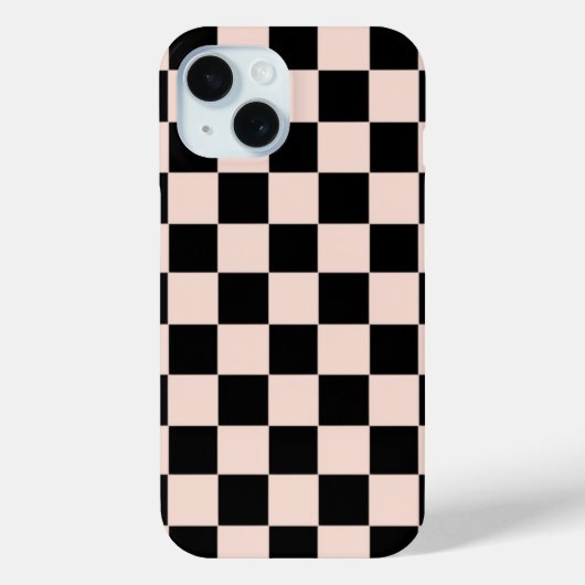 Roze Kwadrant Case-Mate iPhone Case (Achterkant)