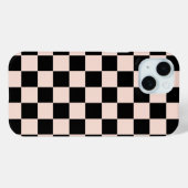 Roze Kwadrant Case-Mate iPhone Case (Achterkant (horizontaal))