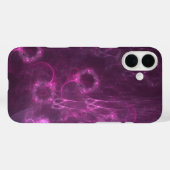 roze kwal abstracte kunst Case-Mate iPhone case (Achterkant (horizontaal))