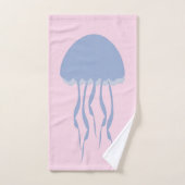 Roze kwal bad handdoek (Handdoek)