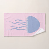 Roze kwal bad handdoek (Handdoek)