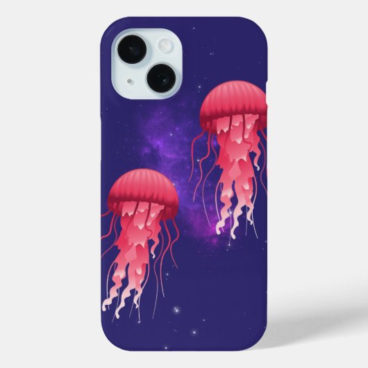 Roze kwal Case-Mate iPhone case (Achterkant)