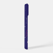 Roze kwal iPhone 15 case (Rechterkant)