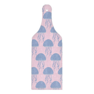 Roze kwal snijplank