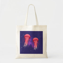 Roze kwal tote bag