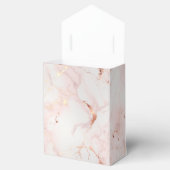 Roze Kwarts Cadeau Doos met Deksel Bedankdoosjes (Geopend)